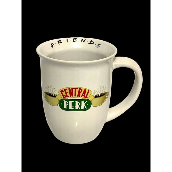 Friends Central Perk Coffee Mug Cup 16 oz Smelly Cat 90s Tv Sitcom Show NBC - Picture 3 of 9
